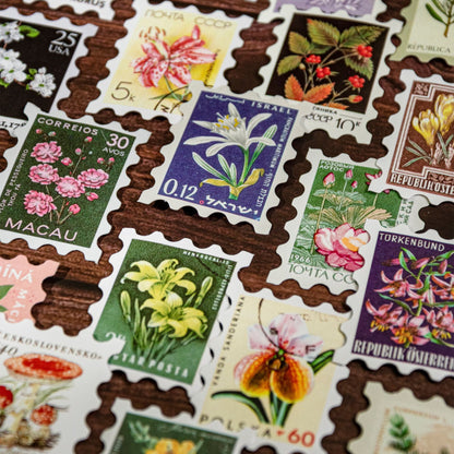 Stamp journal stickers