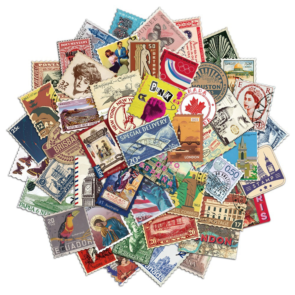 Stamp sticker pack
