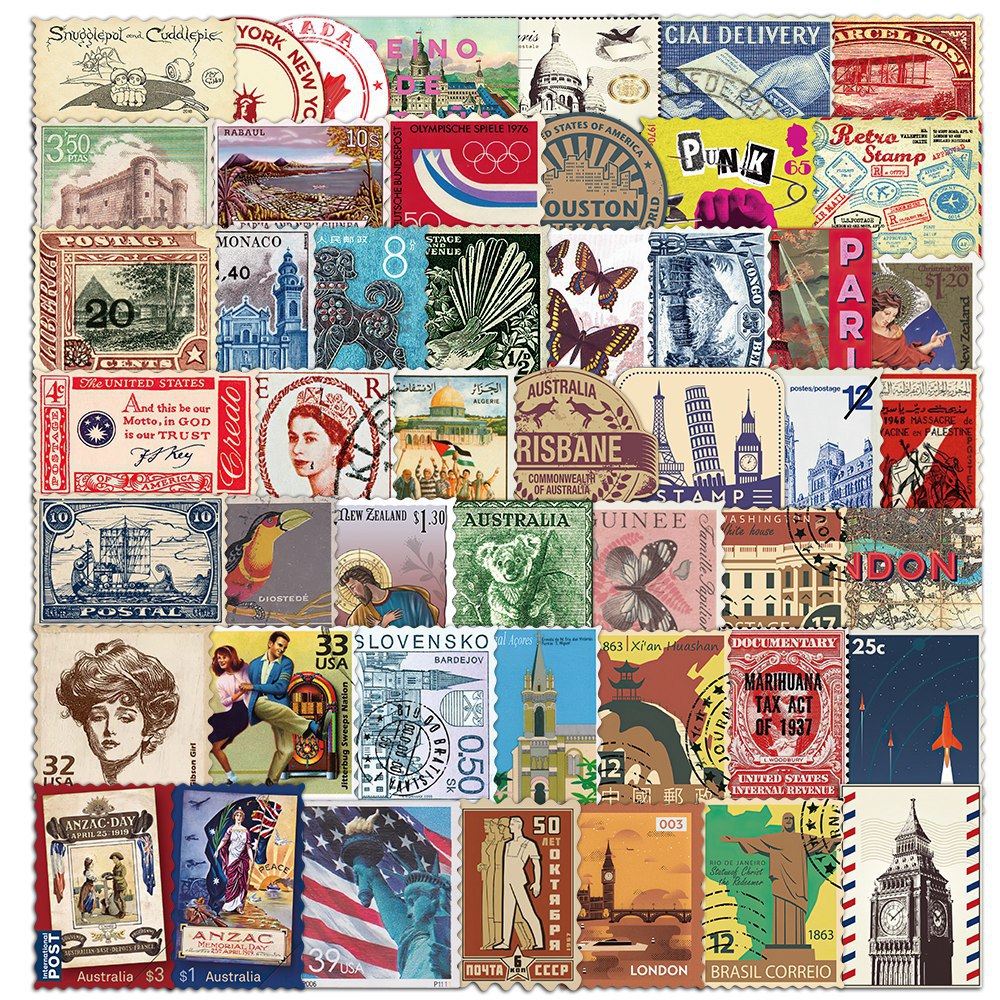 Stamp sticker pack