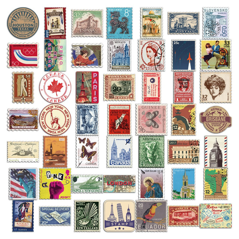 Stamp sticker pack