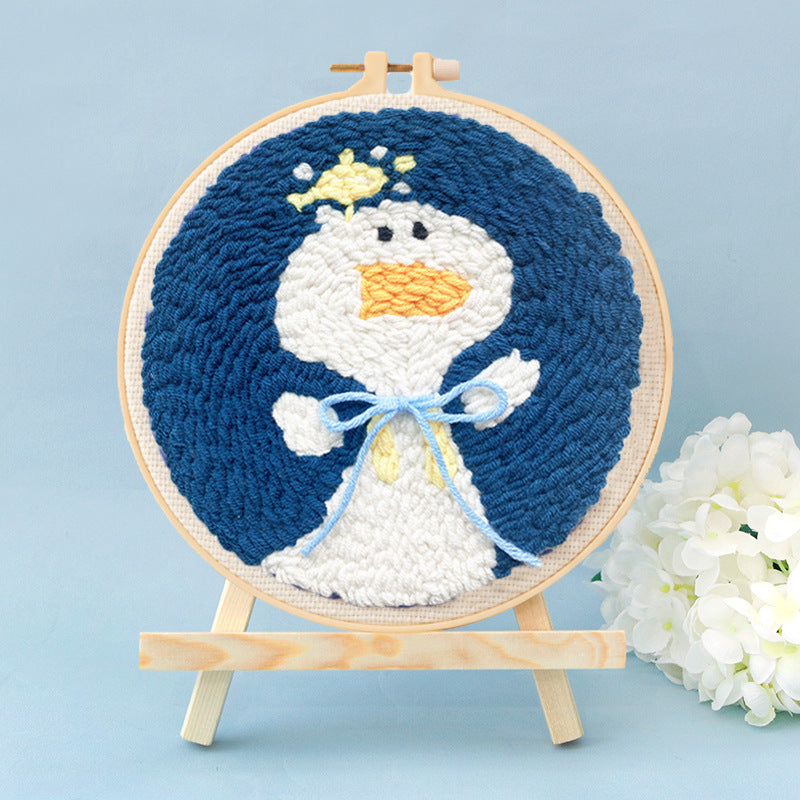 Stamping embroidery diy material bag