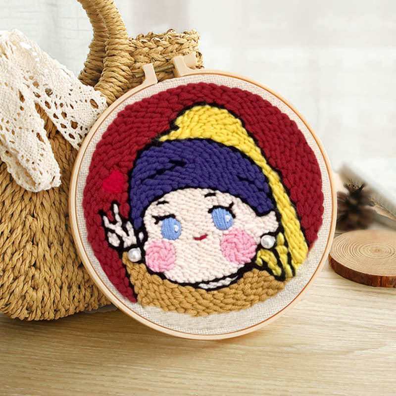 Stamping embroidery diy material bag