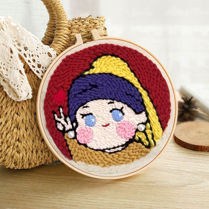 Stamping embroidery diy material bag