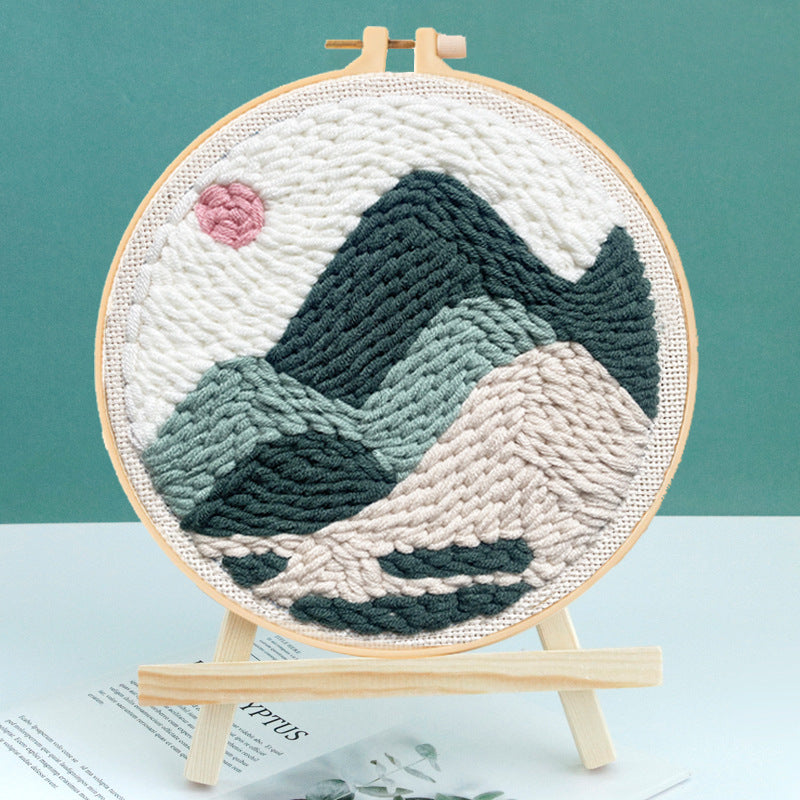 Stamping embroidery diy material bag