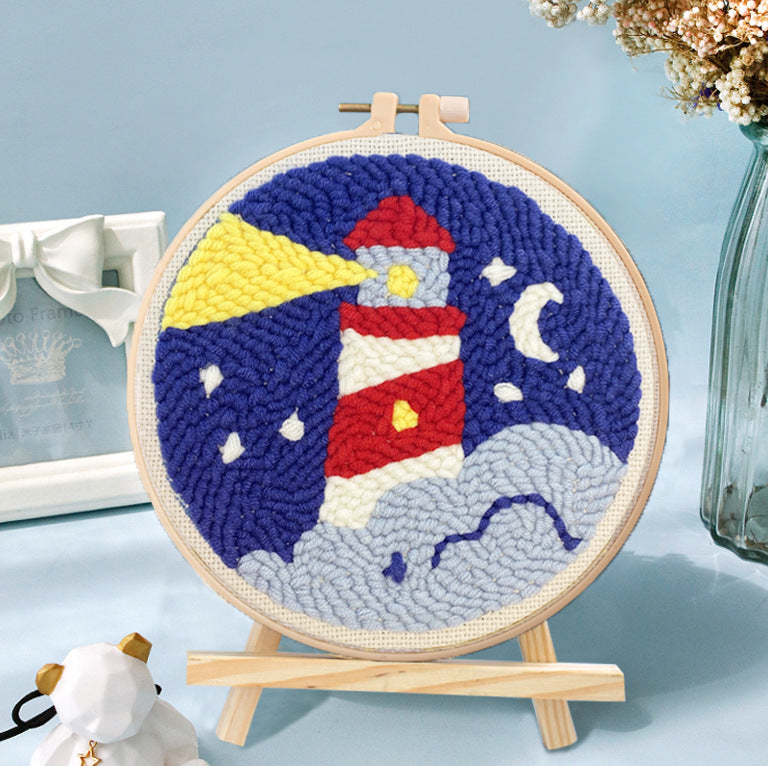 Stamping embroidery diy material bag