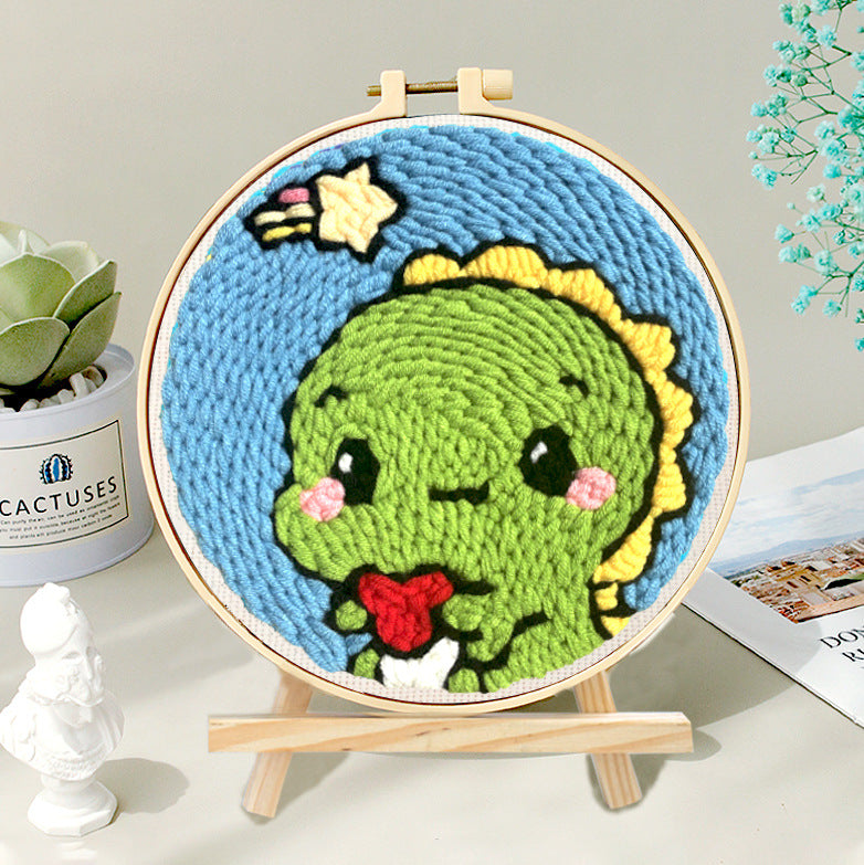 Stamping embroidery diy material bag