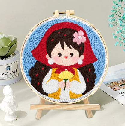 Stamping embroidery diy material bag