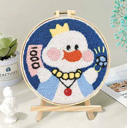 Stamping embroidery diy material bag