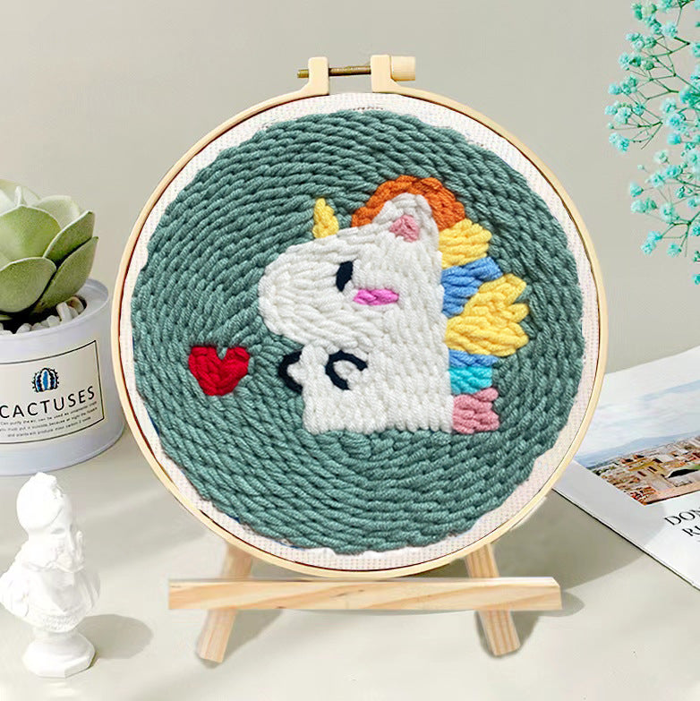 Stamping embroidery diy material bag