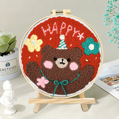 Stamping embroidery diy material bag