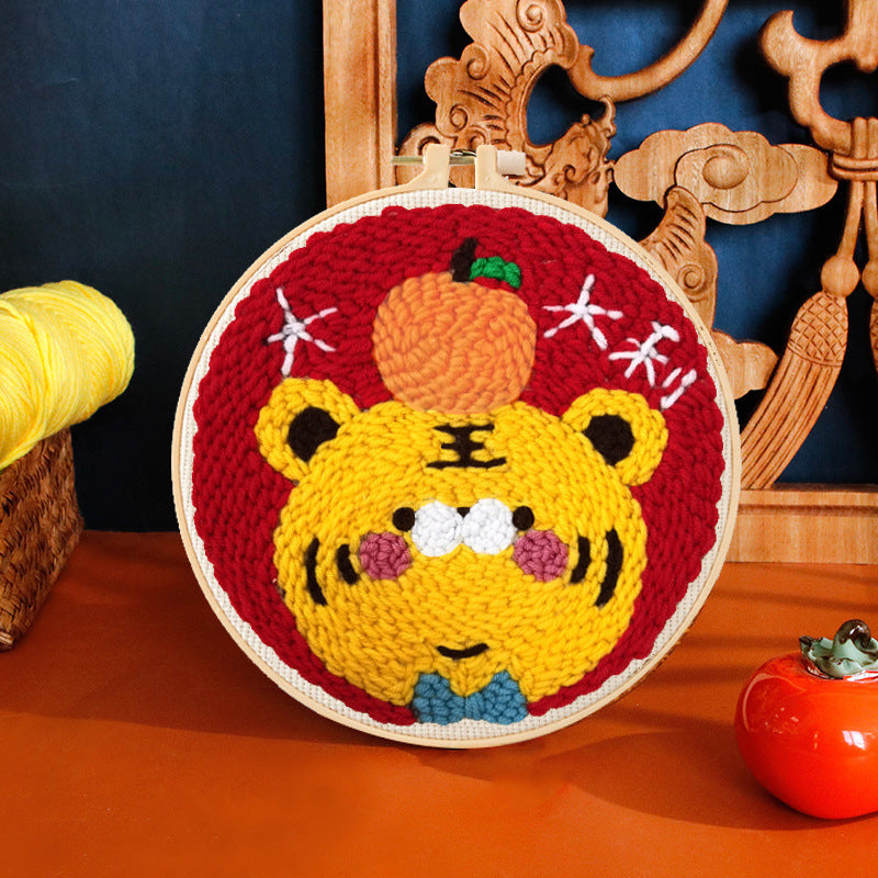Stamping embroidery diy material bag