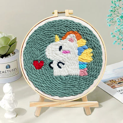 Stamping embroidery diy material bag