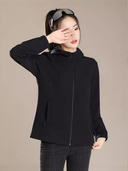 Stand-up collar jacket