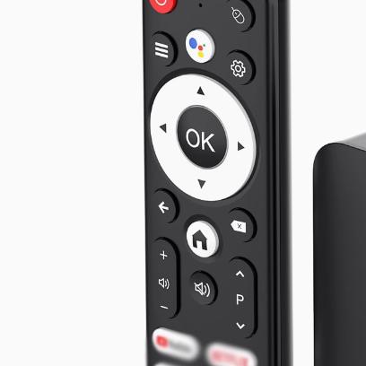 Standard equipped with Bluetooth remote control