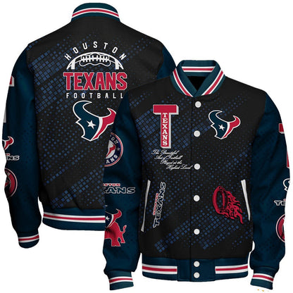 Standing collar baseball jacket