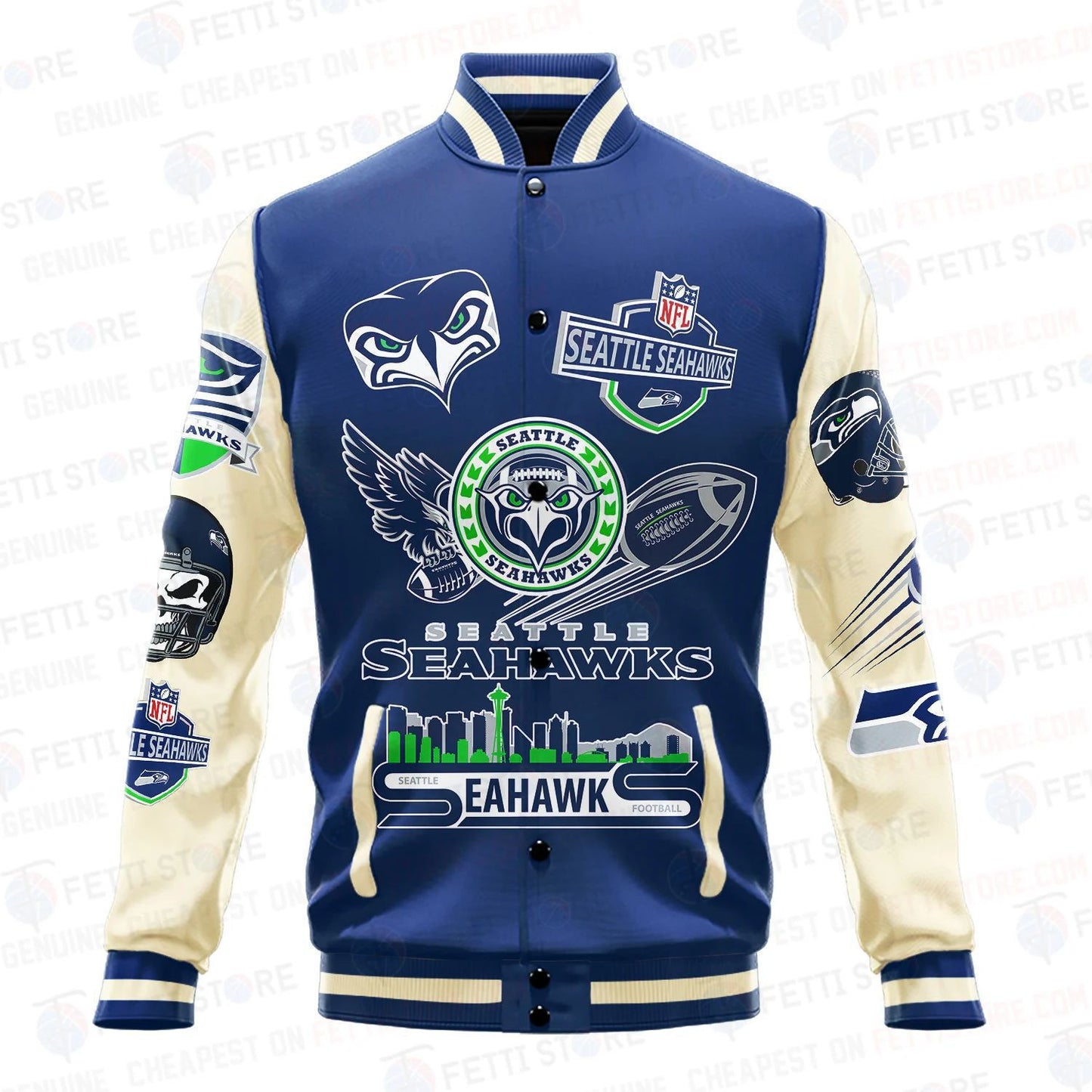 Standing collar baseball jacketothing