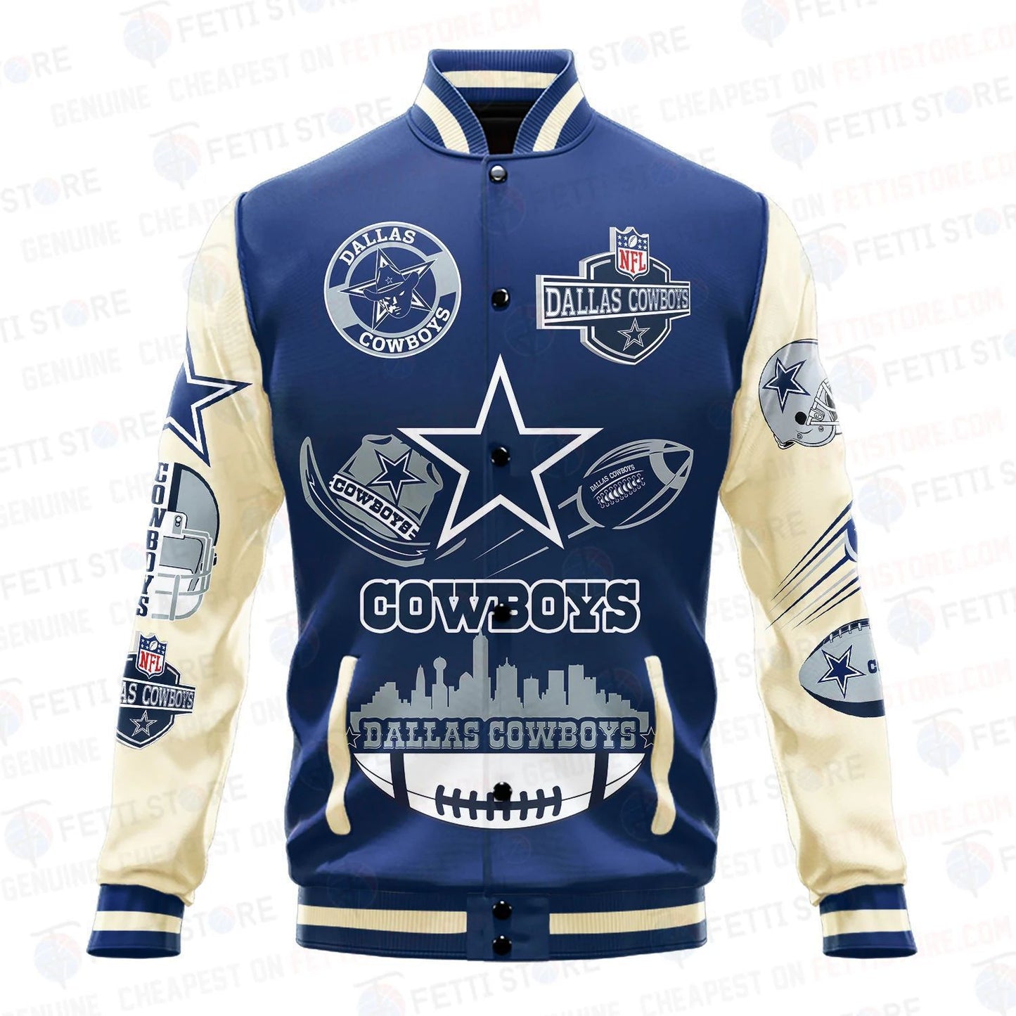 Standing collar baseball jacketothing