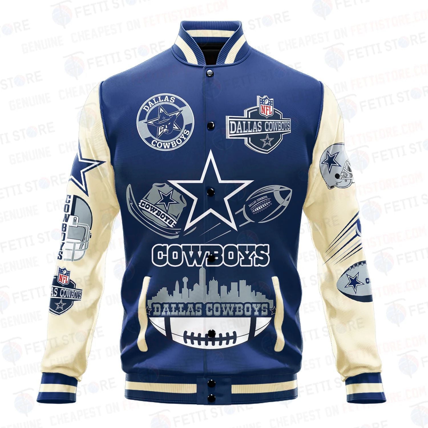 Standing collar baseball jacketothing