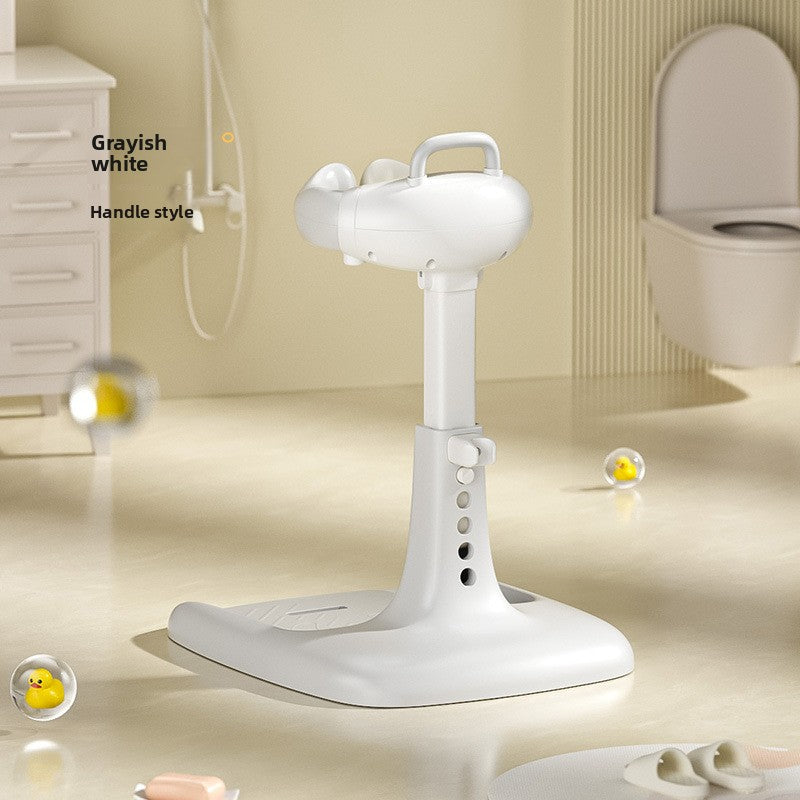 Standing shower stand