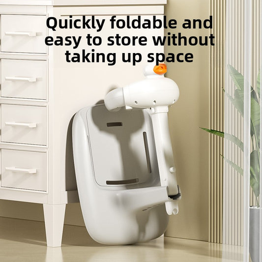 Standing shower stand