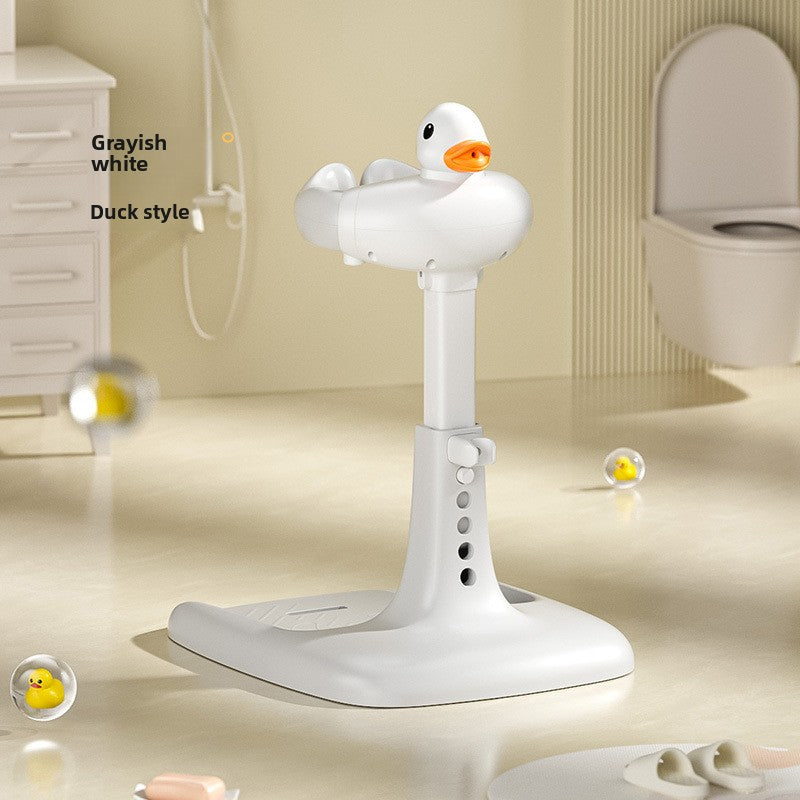 Standing shower stand
