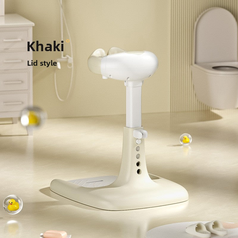 Standing shower stand