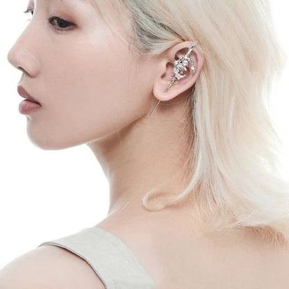 Star and Moon Earrings