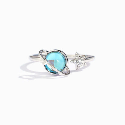 Star Moon Earth Ring