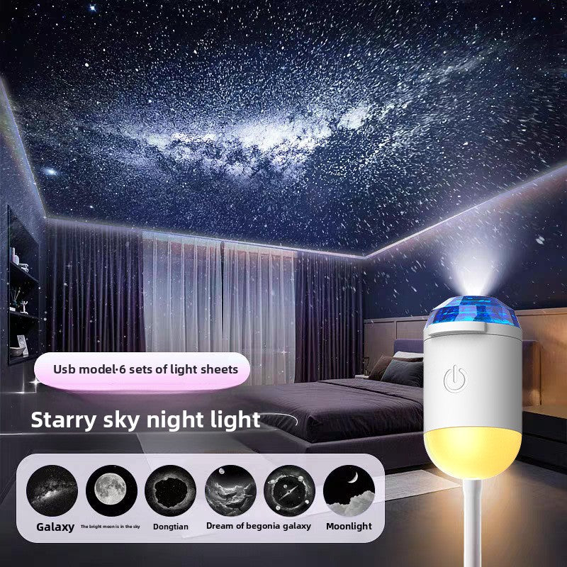Star projection lamp