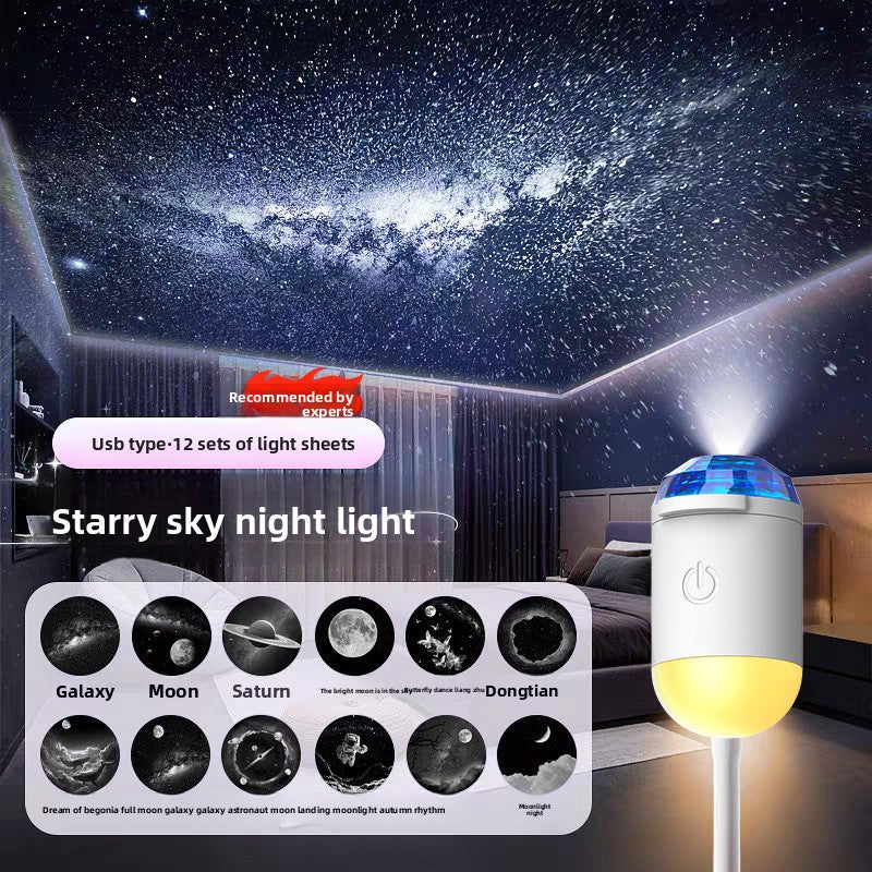 Star projection lamp
