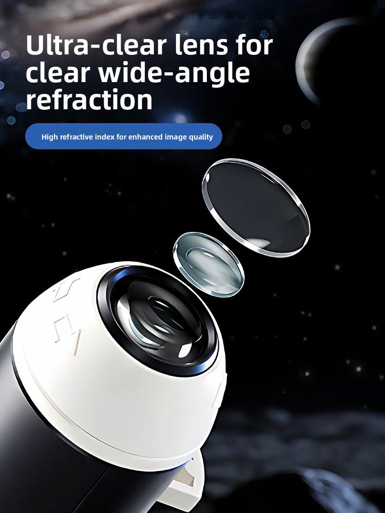 Star Projector Night Light with Cosmic Slides