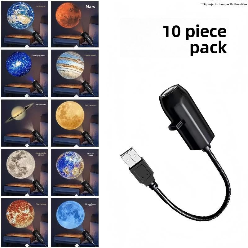 Star Projector Night Light with Galaxy Effect