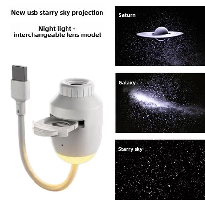 Star Projector Night Light with Galaxy Effect