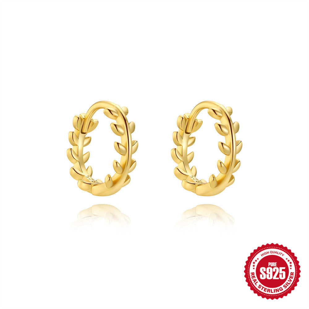 Star-shaped ear ring ear hook