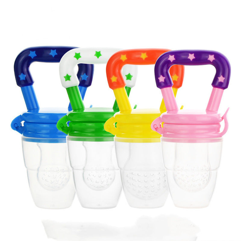 Star-Shaped Silicone Baby Fruit Vegetable Feeder