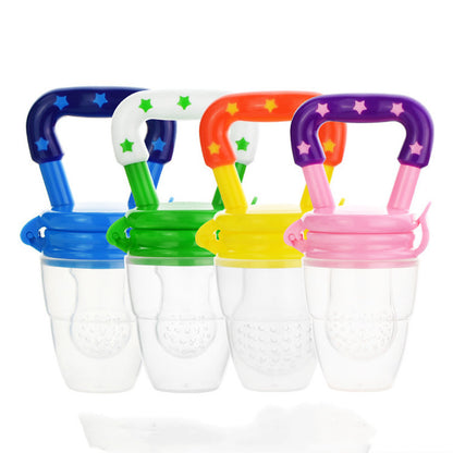 Star-Shaped Silicone Baby Fruit Vegetable Feeder