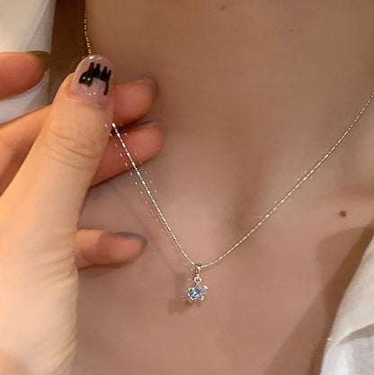 Starfish pearl necklace