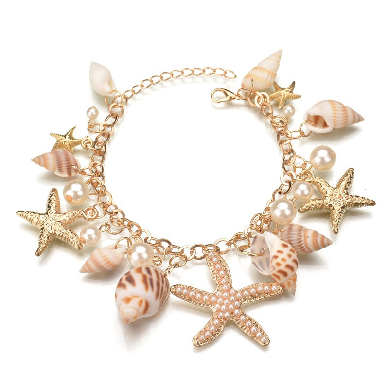 Starfish Shell Bracelet