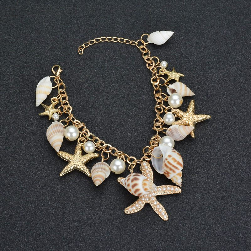Starfish Shell Bracelet