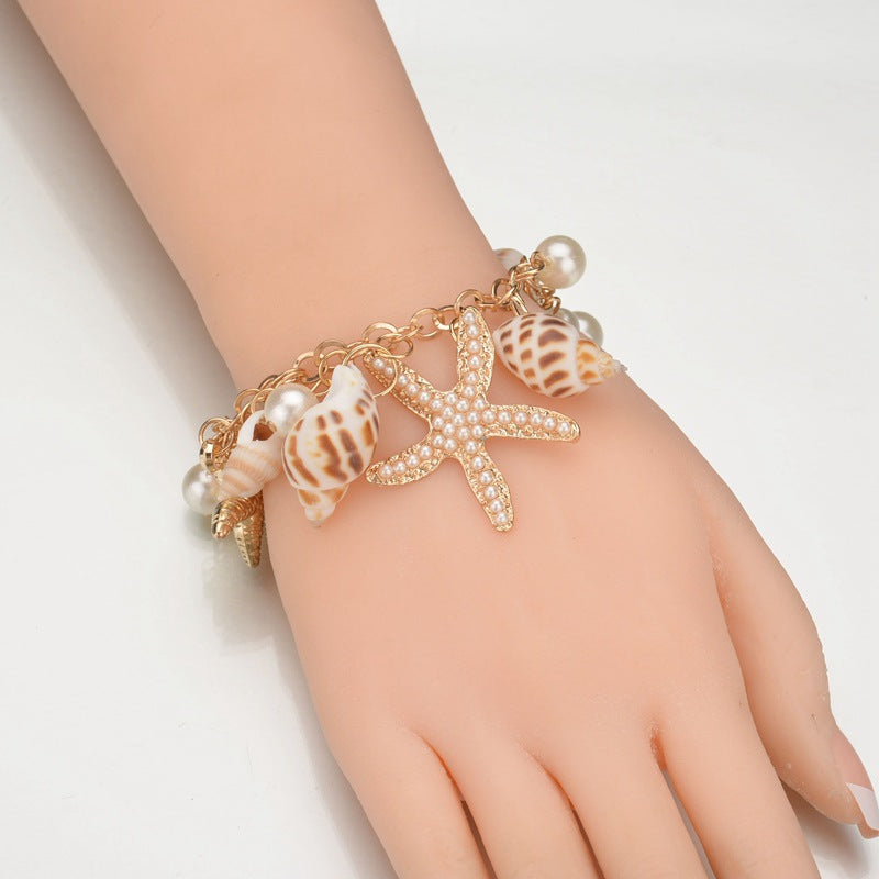 Starfish Shell Bracelet