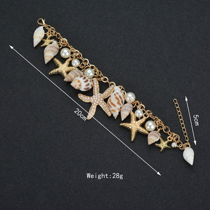 Starfish Shell Bracelet
