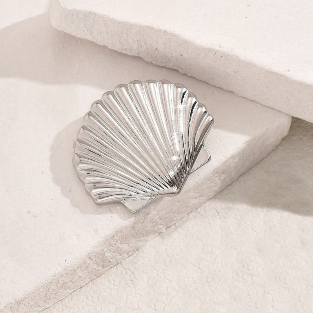 Starfish Shell Hair Clips