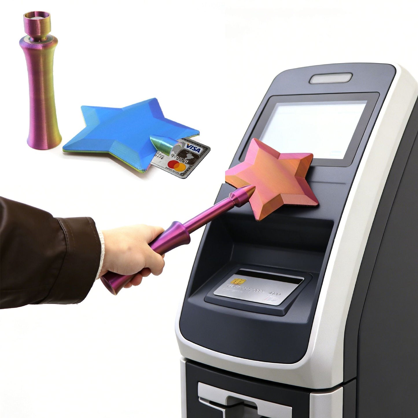 Starlight Magic Wand Contactless Payment Card Holder