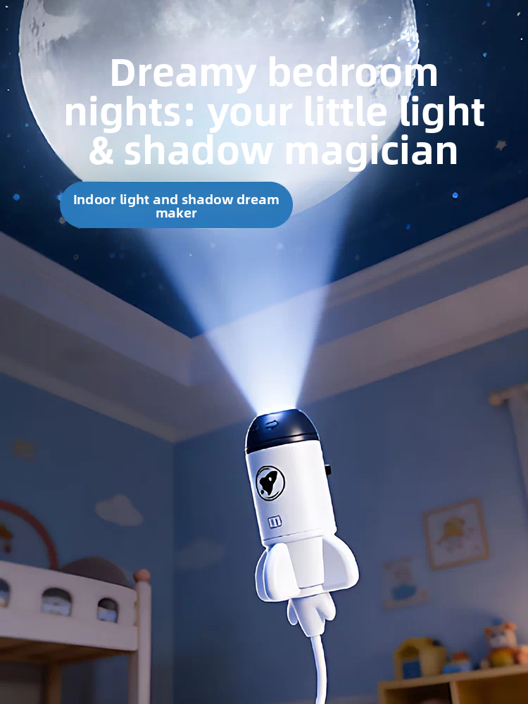 Starry Night Light USB Projector Lamp – Cosmic Projection Ambient Light