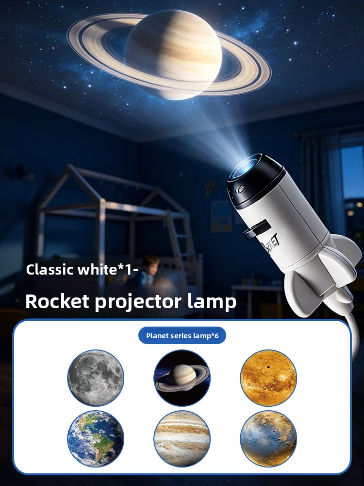 Starry Night Light USB Projector Lamp – Cosmic Projection Ambient Light