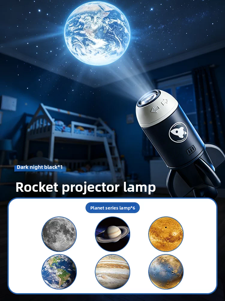 Starry Night Light USB Projector Lamp – Cosmic Projection Ambient Light