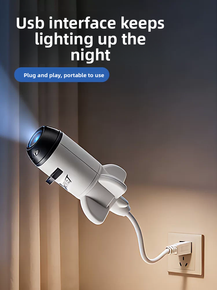 Starry Night Light USB Projector Lamp – Cosmic Projection Ambient Light