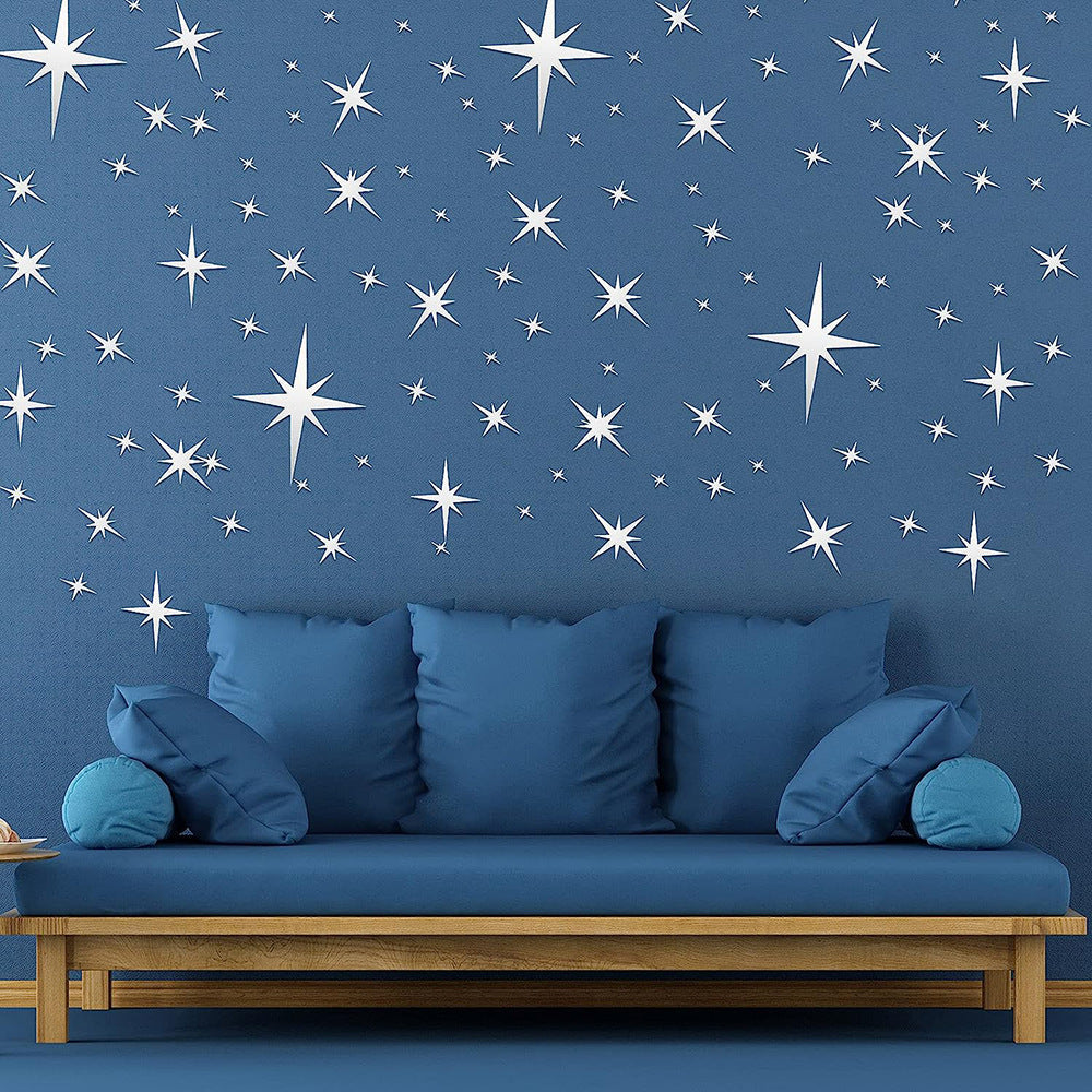 Starry Sky Acrylic Mirror Finish Wallpaper