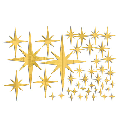 Starry Sky Acrylic Mirror Finish Wallpaper