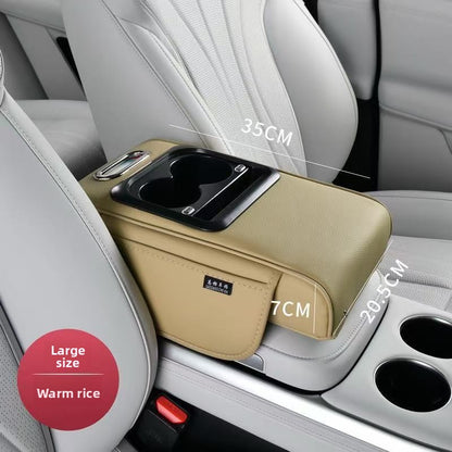 Starry-sky ceiling car armrest box pad